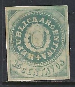 Argentina 7 MNG REPRINT? O196-1