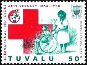 Tuvalu 1988 Scott # 487 Mint NH. All Additional Items Ship Free.