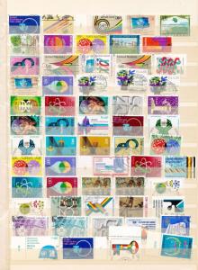 United Nations Wildlife Flowers Swiss Art Used MNH Collection (Appx 220) Ta761