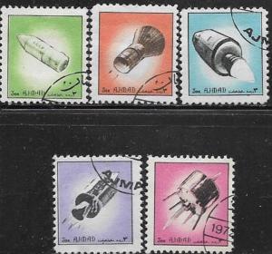 Ajman 1972 Space Travel MI# 2503-2507 /CTO