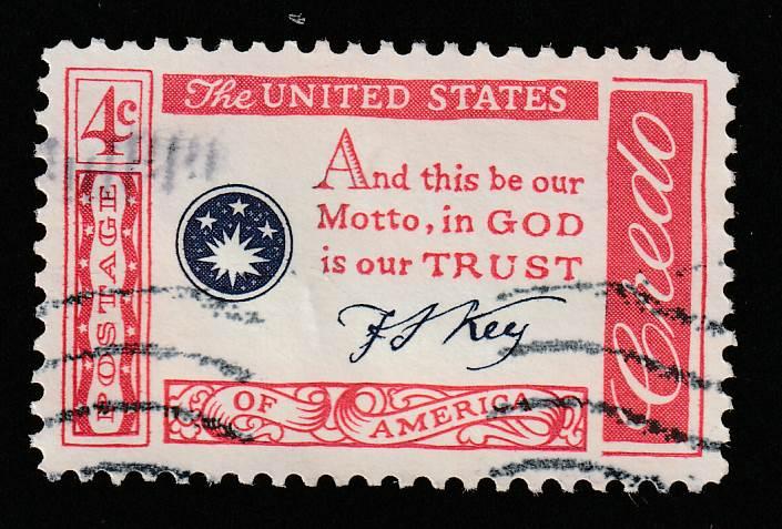 SC# 1142 - (4c) - American Credo: Key, used single