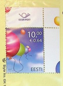 ESTONIA Sc 569 NH ISSUE OF 2007 - Balloons