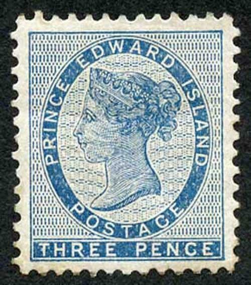 Prince Edward Island SG14 3d Blue M/Mint