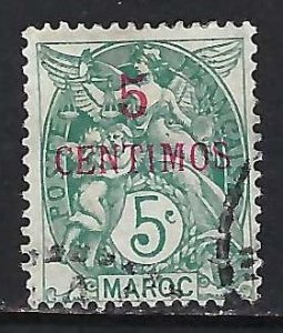 Freench Morocco 15 VFU I59-3