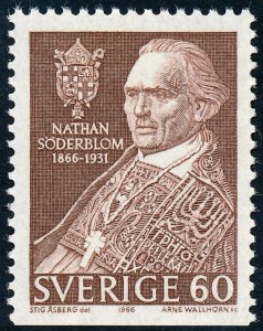 Sweden 1966 60ore Birth Centenary of Nathan Soderblom SG490 MNH 1