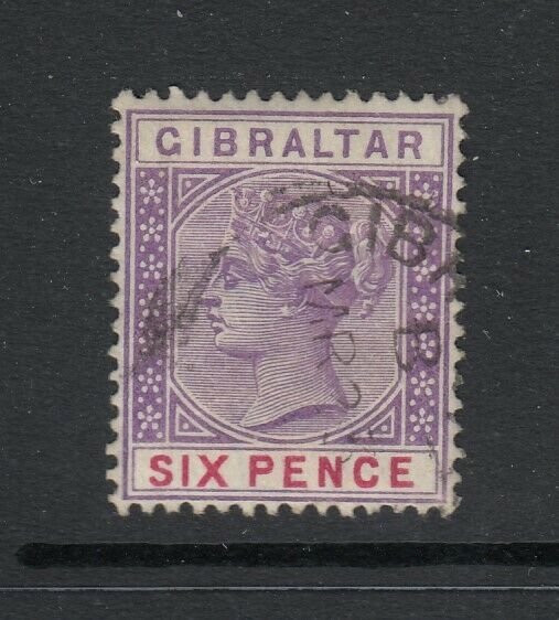 Gibraltar, Sc 19 (SG 44), used