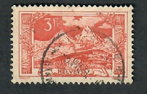Switzerland #182 used single