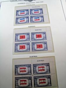 U.S.-SCOTT #909-921 - OVERRUN COUNTRIES SERIES - LOT OF 13 PB & SINGLES (kbus16)