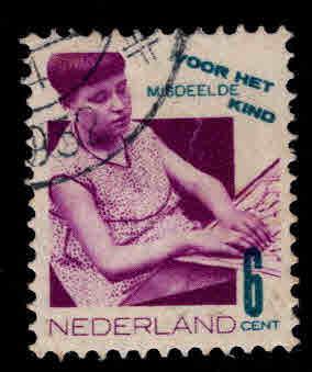 Netherlands Scott B52 Used 1931 semi-postal
