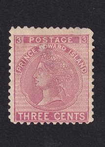 Prince Edward Island, Scott 13, Mint NG, A Few Thins, Scuff on E of Edward