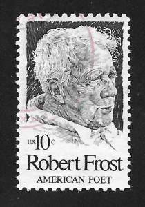 SC# 1526 - (10c) - Robert Frost, used single