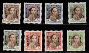 IRAQ Scott o115-o122 MH* Official set