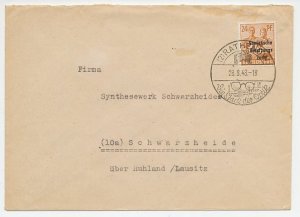 Cover / Postmark Germany 1948 Optics - Rathenow - Glasses