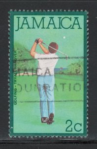 Jamaica 1979 Golfing 2c Scott # 466 Used