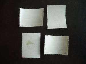 Stamps - Colombia - Scott#636-637,C270-C271 - Used & Mint H Set of 4 Stamps