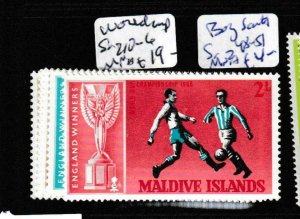 Maldives World Cup SG 210-6 MNH (9gfc) 