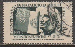 MEXICO C207, Bicentennial of Miguel Hidalgo, SINGLE. USED, VF. (19A)