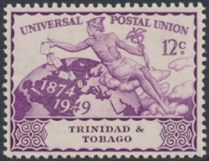 Trinidad & Tobago  SC# 68  MVLH  UPU 1949  see details & scans