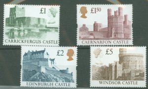 Great Britain #1230-1233  Single (Complete Set)