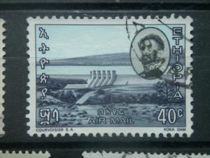 ETHIOPIA, 1965, used 40c, Airmail Scott C90