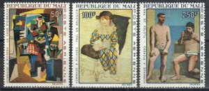 Mali Stamp C46-C48  - Picasso Paintings