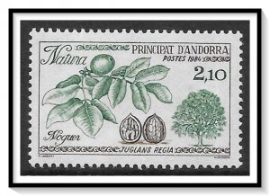 Andorra French #326 Walnut Tree MNH