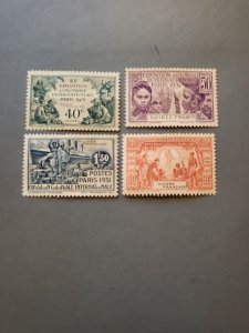 Stamps French Guinea Scott #116-9 h