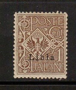 Libya  scott no 1 mh