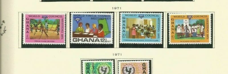 GHANA SCOTT 426-9 MNH 