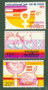 NETHERLANDS ANTILLES 375-7 MNH BIN $1.25