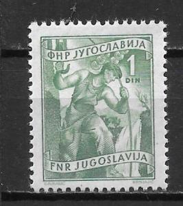 Yugoslavia 306 1951 Worker single MNH
