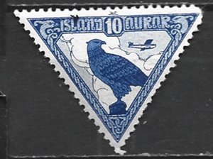 COLLECTION LOT 21534 ICELAND #C3 MNH 1930 CV+$60