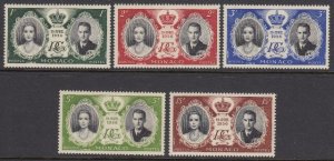 Monaco 366-70 Wedding mnh