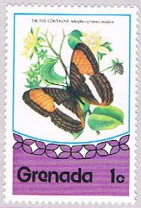 Grenada 661 MLH Butterfly 1975 (BP3612)