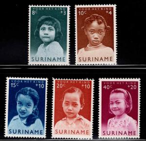 Suriname Scott B94-B98 MNH** 1963 .Child Welfare semi-postal set