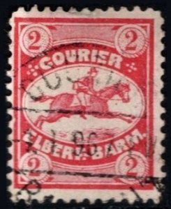 Scarce 1894 Germany Local Post 2 Pfennig Wuppertal Private Post Used