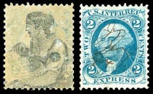 U.S. REV. FIRST ISSUE R9c  Used (ID # 80972)