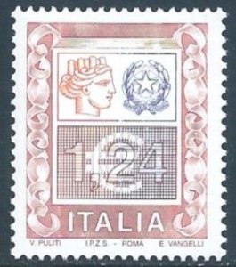 Italy #2455 NH E1.24 Italia Defin.