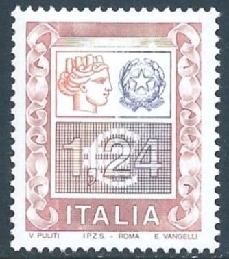 Italy #2455 NH E1.24 Italia Defin.