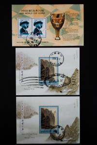 Korea Hoard of Used Stamp Sheets