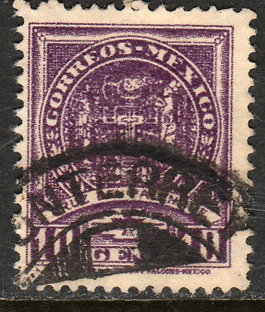 MEXICO 844, 10c 1934 Definitive Wmk Gobierno...279 Used. VF.  (926)