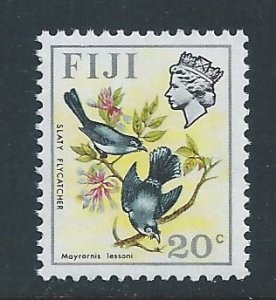 Fiji #314a NH 20c Bird Defin. Wmk. Sideways