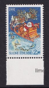 Finland    #875   MNH  1991  Christmas  2.10m