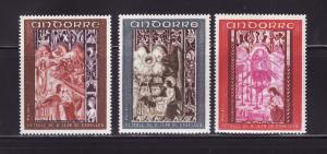 Andorra French 192-194 Set MNH Revelation (B)