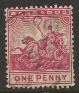 STAMP STATION PERTH Barbados #72 Definitive Issue Used Wmk 2 -1892-1903