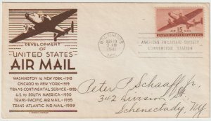 US Scott C28 - Cargo Plane  - Anderson FDC -