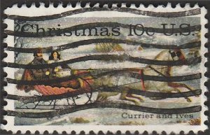 # 1551 USED CHRISTMAS CURRIER AND IVES