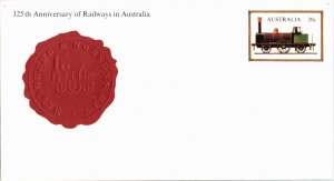 Australia, Worldwide Postal Stationary, Trains