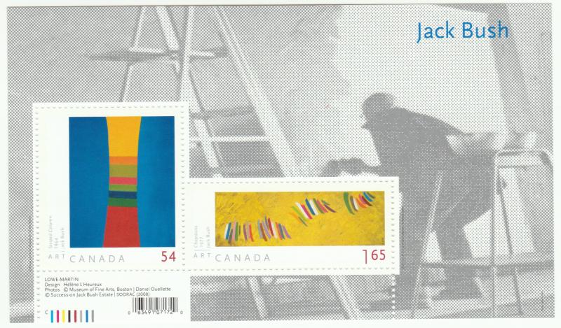 Canada 2322 Jack Bush  SS  MNH