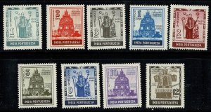 Portuguese India #507-15 MH cpl set